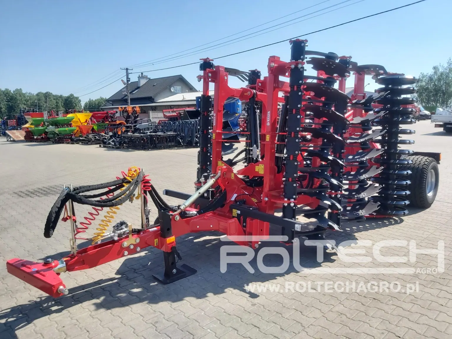 Agregat talerzowy hydraulicznie składana AKPIL BISON XL, zdjęcie 1