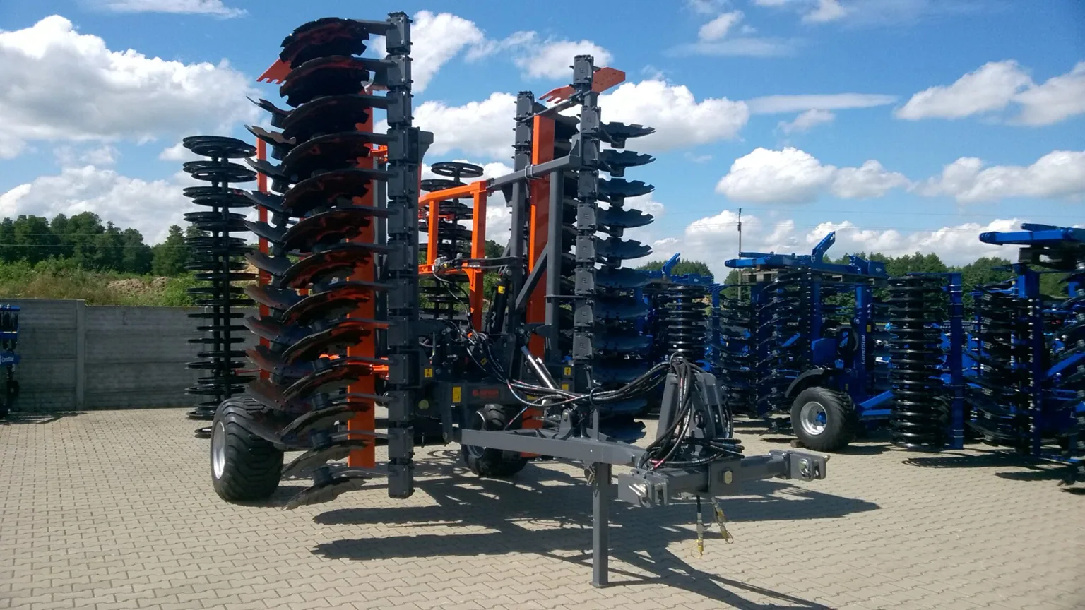 Brona talerzowa MANDAM GAL-K hydraulicznie składna, zdjęcie 1