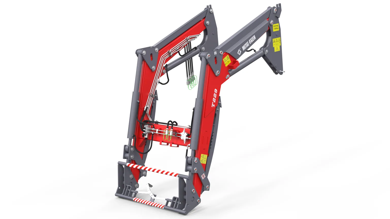 Ładowacz czołowy TUR METAL-FACH T229 udźwig 1600KG, zdjęcie 1