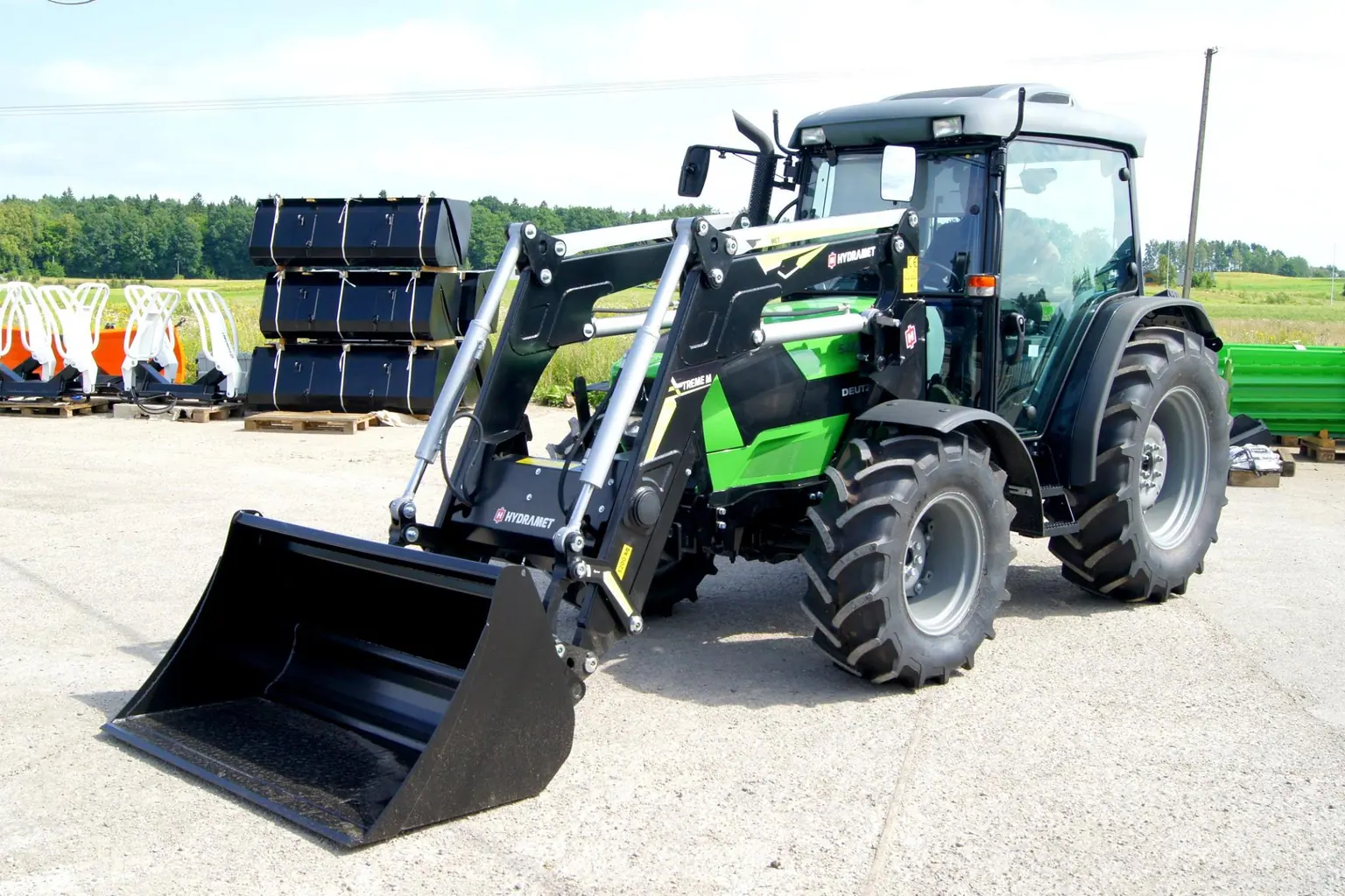 Ładowacz czołowy TUR udźwig 1200kg Giżycko HYDRAMET XTREME M, zdjęcie 1