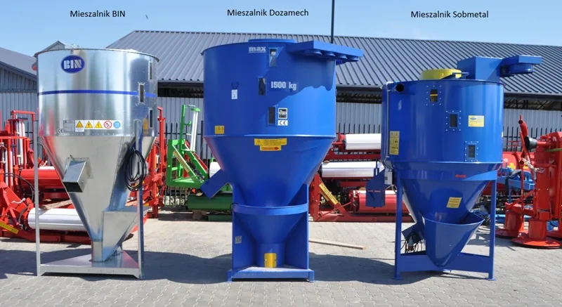 Mieszalnik pasz MPS 500 kg 800 1000 1200 1500 2000 SOBMETAL, zdjęcie 1