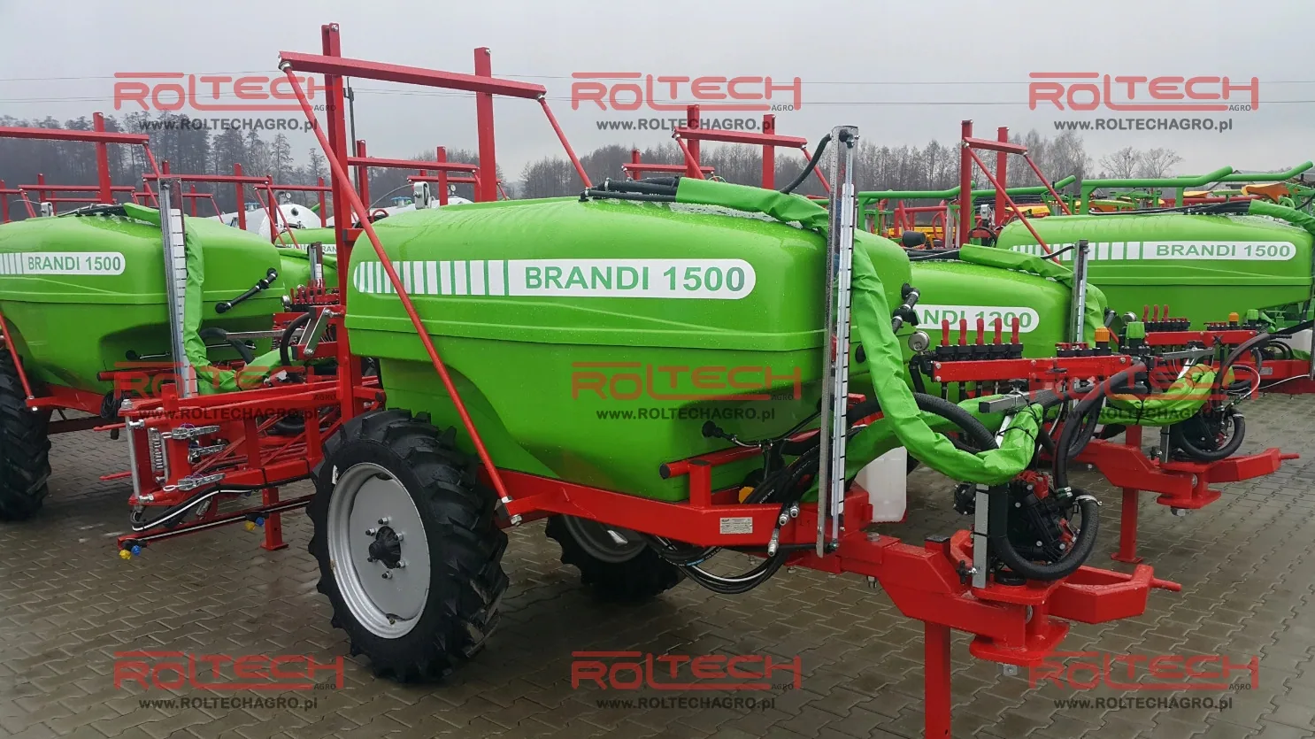 Opryskiwacz polowy przyczepiany BRANDI 1500L, zdjęcie 1