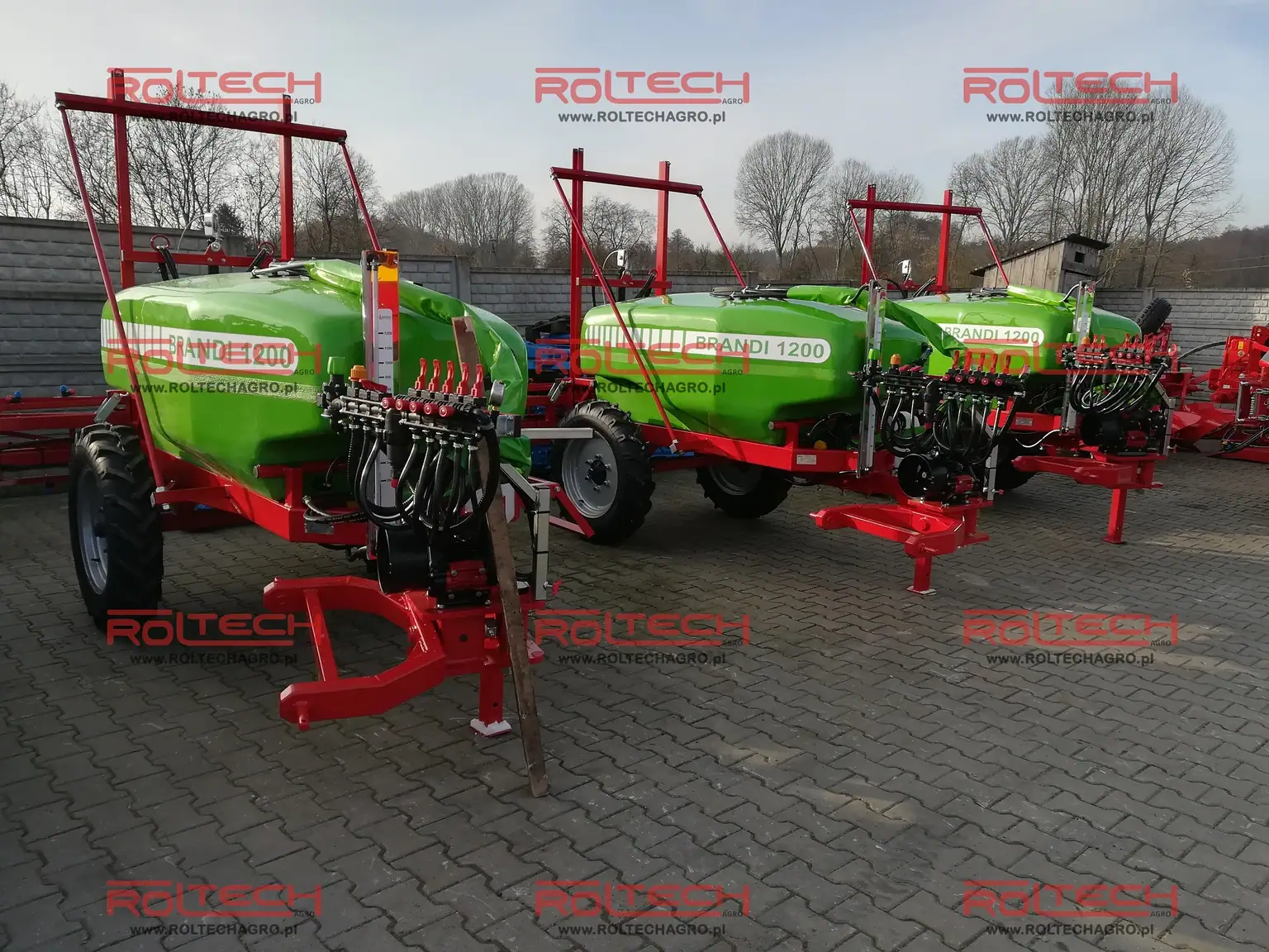 Opryskiwacz polowy przyczepiany BRANDI 2500L, zdjęcie 1