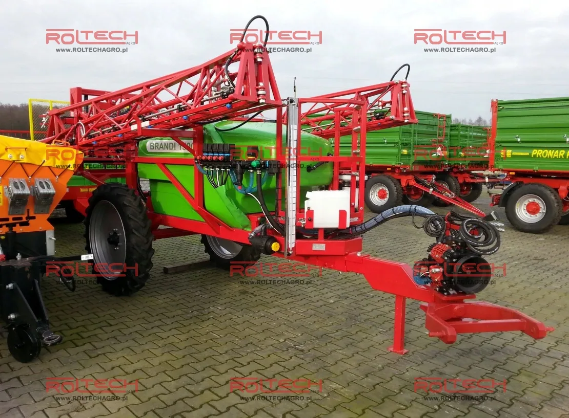 Opryskiwacz polowy przyczepiany hydrauliczny BRANDI 2000L, zdjęcie 1