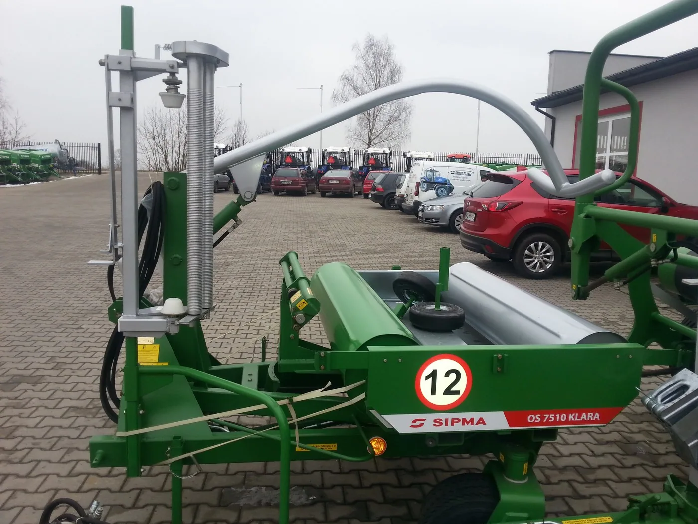 Owijarka bel SIPMA OS 7510 KLARA samozaładowcza załadunek, zdjęcie 1