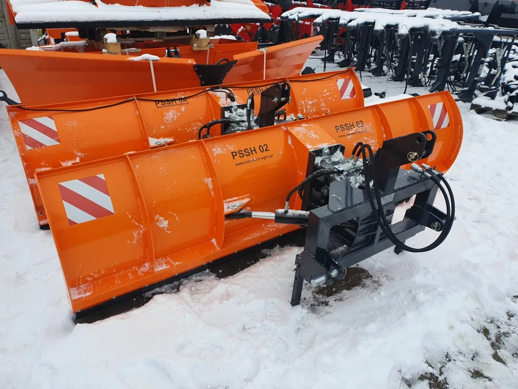 Pług do śniegu PSSH-02 INTER-TECH 2,2m 2,6m 3,0m, zdjęcie 1