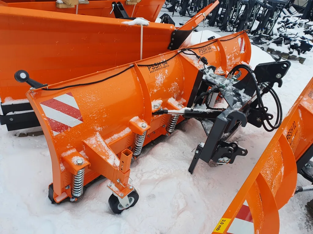 Pług do śniegu PSSH-03 INTER-TECH 2,65m 2,95m, zdjęcie 1