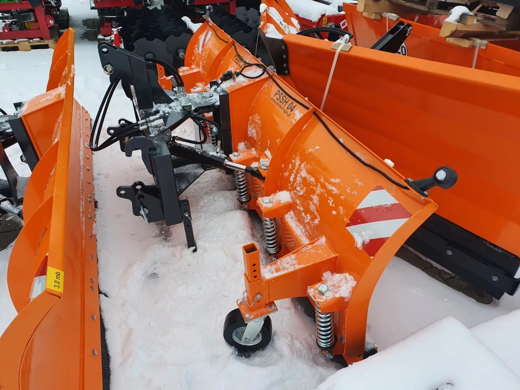 Pług do śniegu PSSH-04 INTER-TECH 2,2m 2,6m 3,0m, zdjęcie 1