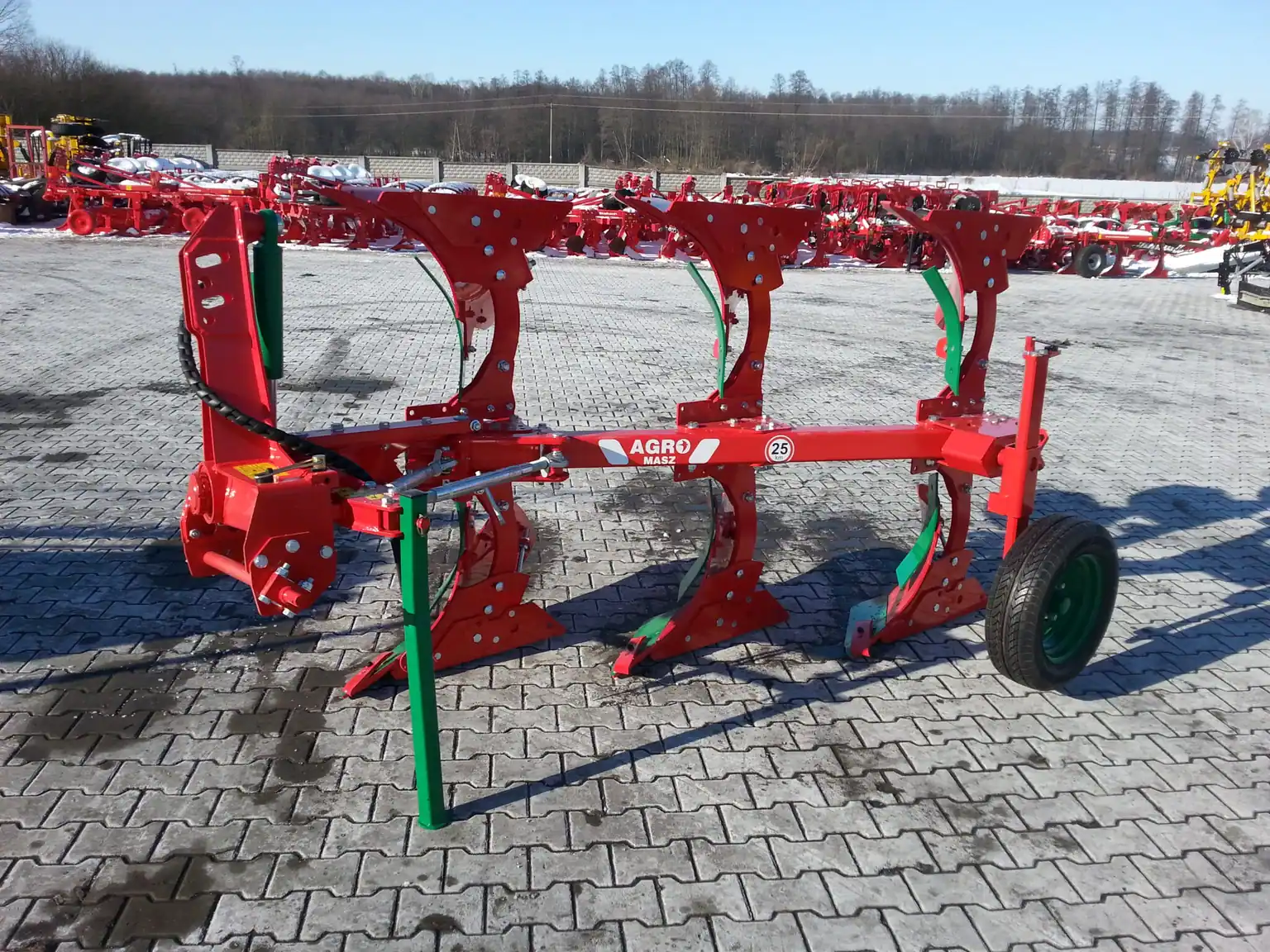 Pług obracalny obrotowy mały AGRO-MASZ POM, zdjęcie 1