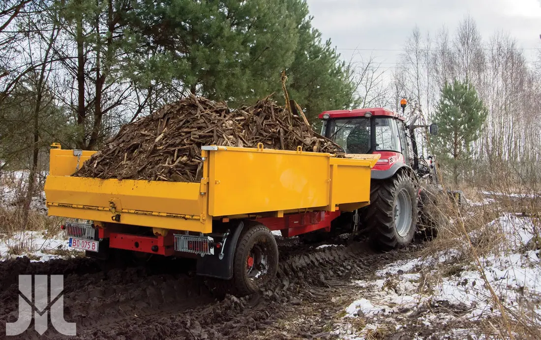 Przyczepa ciężarowa budowlana jednoosiowa PRONAR T679/5 8,1T, zdjęcie 1