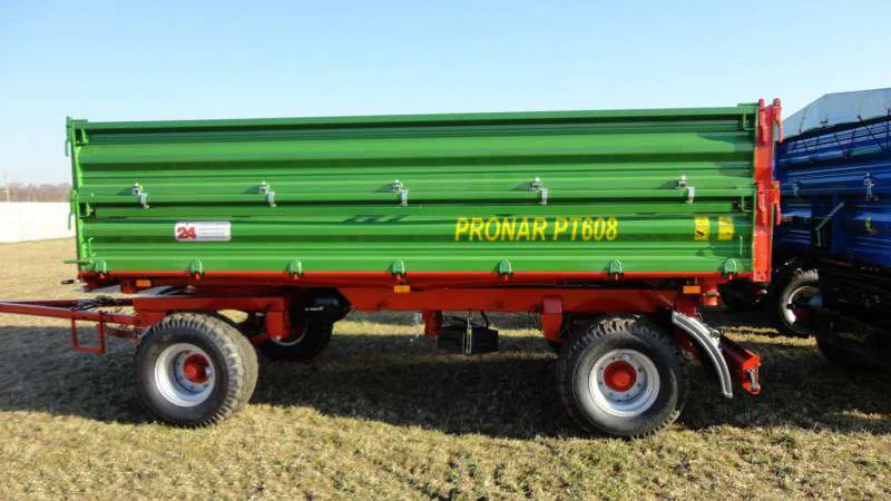 Przyczepa ciężarowa rolnicza dwuosiowa PRONAR PT608 8,46t, zdjęcie 1