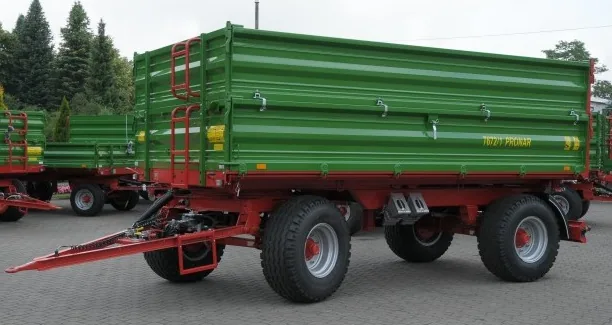 Przyczepa ciężarowa rolnicza dwuosiowa PRONAR T672/1 10t, zdjęcie 1