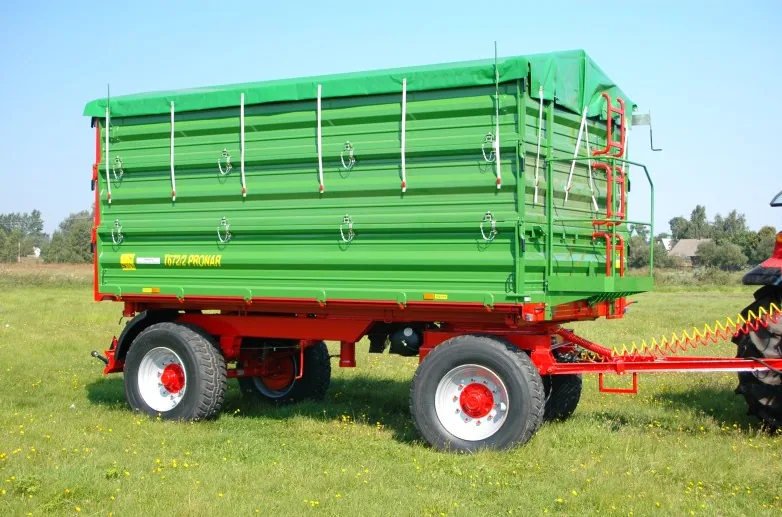 Przyczepa ciężarowa rolnicza dwuosiowa PRONAR T672/2 10,4t, zdjęcie 1