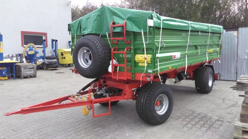 Przyczepa ciężarowa rolnicza dwuosiowa PRONAR T672 8t, zdjęcie 1