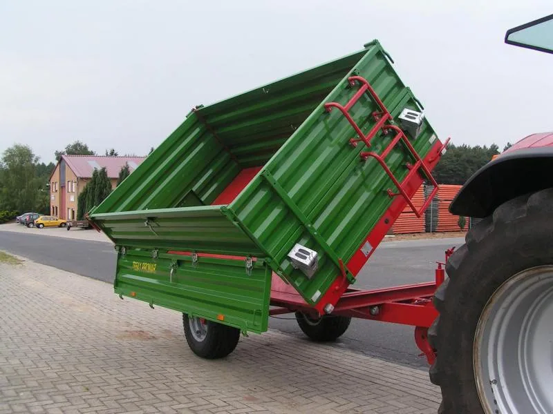 Przyczepa ciężarowa rolnicza jednoosiowa PRONAR T654/1 3,5t, zdjęcie 1