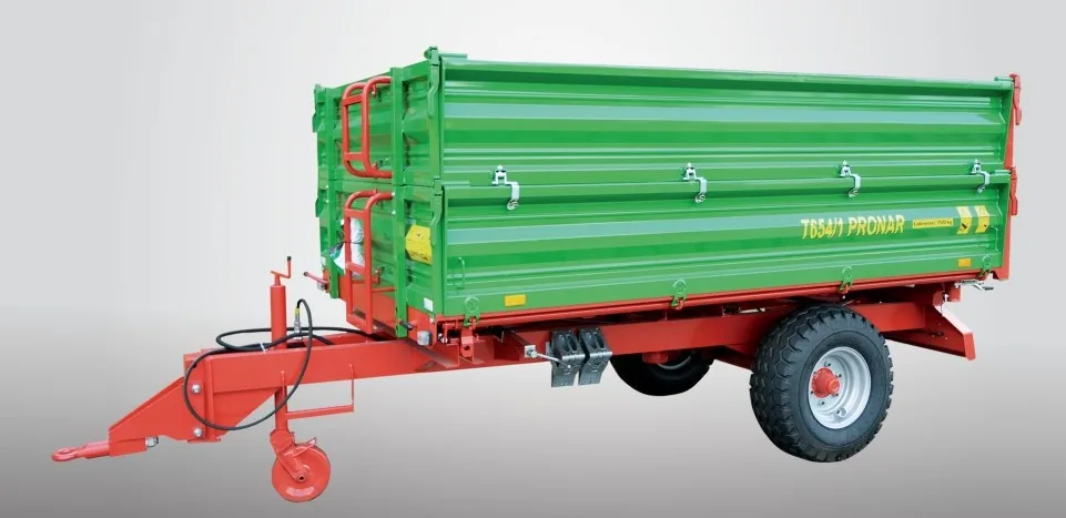 Przyczepa ciężarowa rolnicza jednoosiowa PRONAR T654/1 3,5t, zdjęcie 4