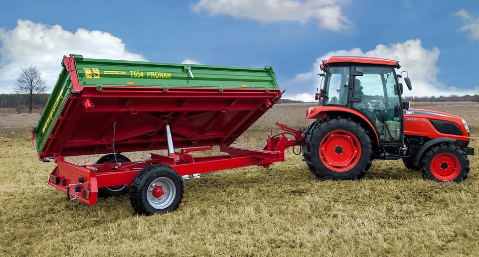 Przyczepa ciężarowa rolnicza jednoosiowa PRONAR T654 2,5t, zdjęcie 2