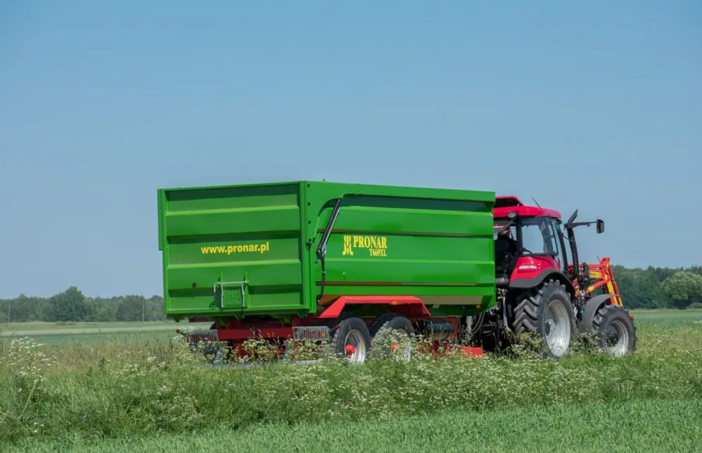 Przyczepa ciężarowa rolnicza skorupowa PRONAR T669XL 15,8t, zdjęcie 1