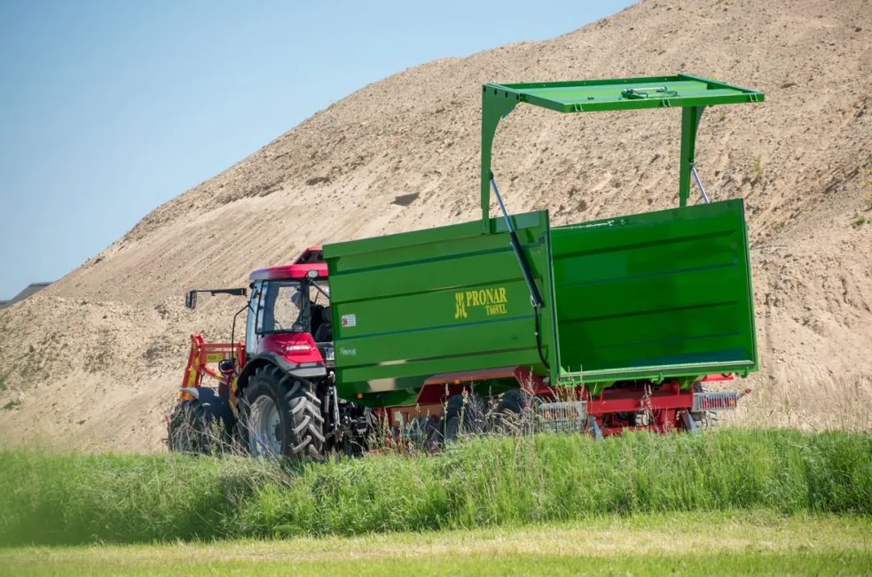 Przyczepa ciężarowa rolnicza skorupowa PRONAR T669XL 15,8t, zdjęcie 2