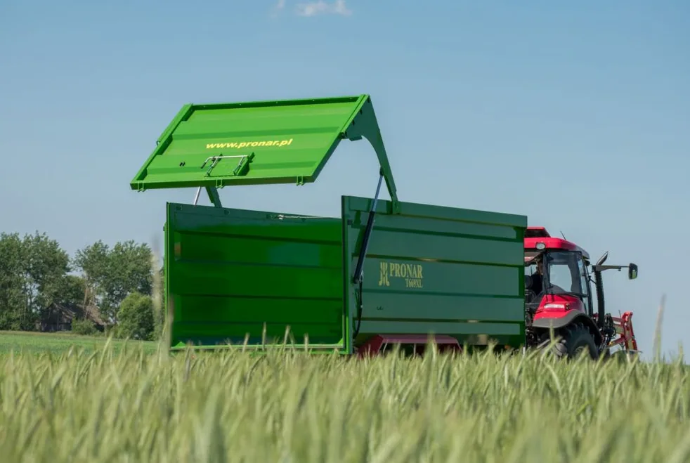 Przyczepa ciężarowa rolnicza skorupowa PRONAR T669XL 15,8t, zdjęcie 3