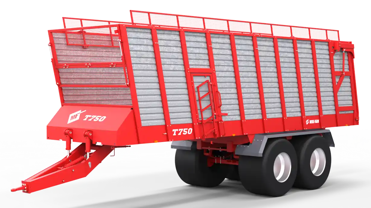 Przyczepa ciężarowa rolnicza tandem METAL-FACH T750 14t, zdjęcie 1