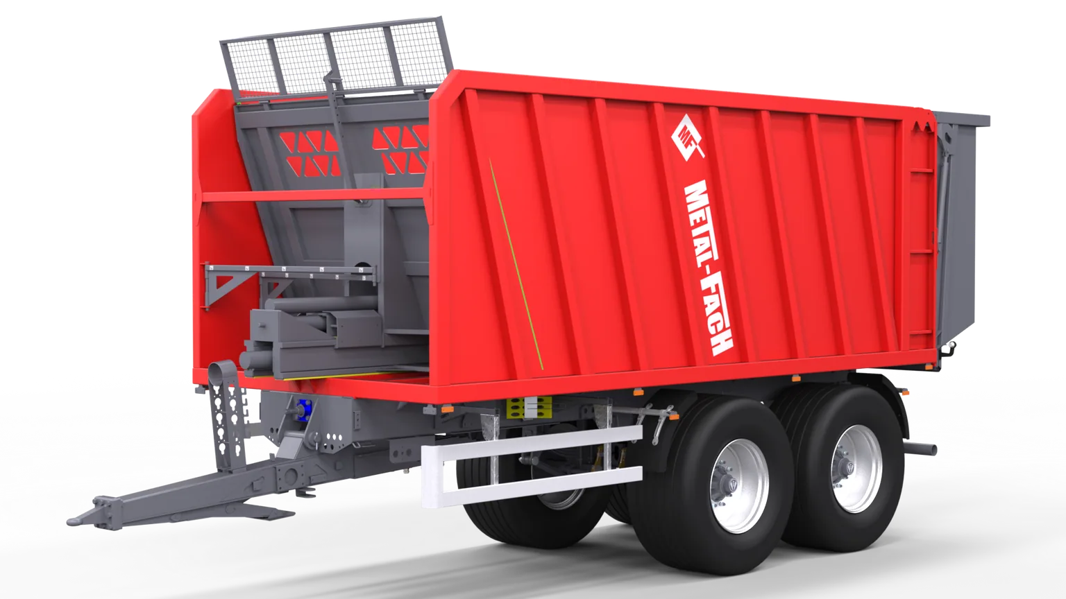 Przyczepa ciężarowa rolnicza tandem METAL-FACH T935/6 z, zdjęcie 1