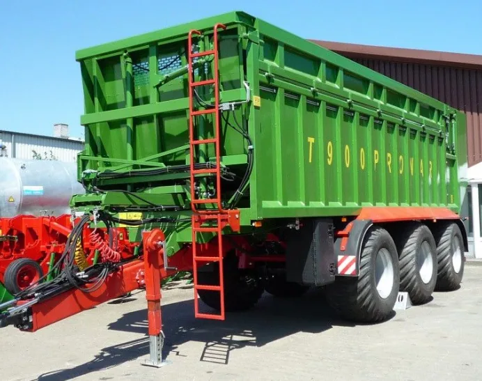 Przyczepa ciężarowa rolnicza z przesuwną PRONAR T900 23,5t, zdjęcie 1