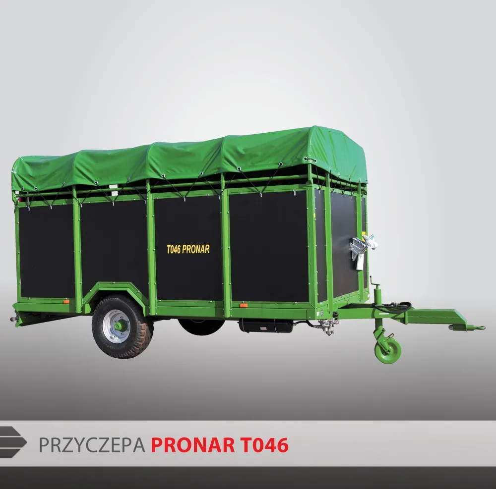 Przyczepa do przewozu zwierząt PRONAR T046, zdjęcie 2