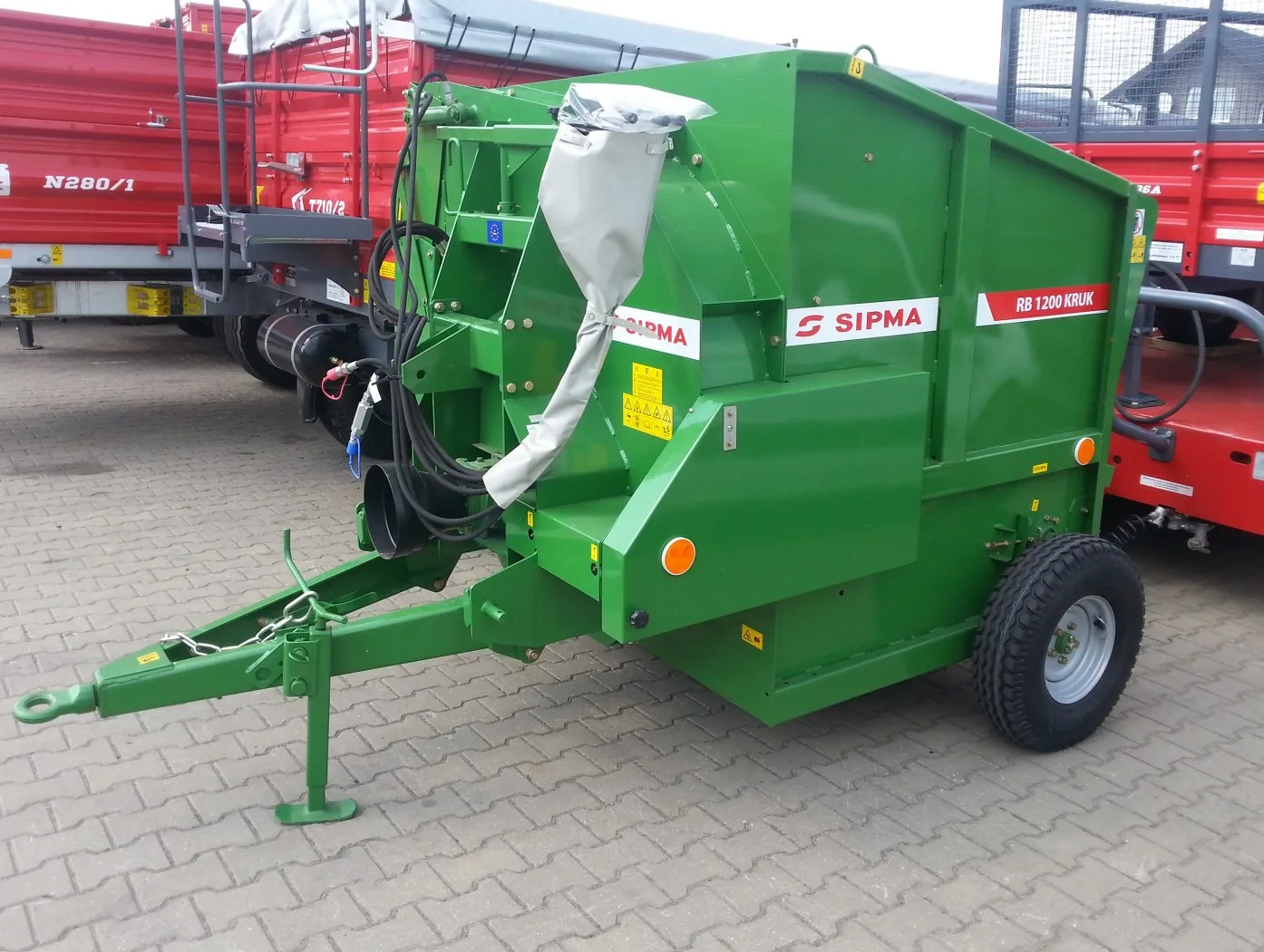 Rozdrabniacz bel SIPMA RB 1200 KRUK rozdrabniacz do słomy, zdjęcie 1