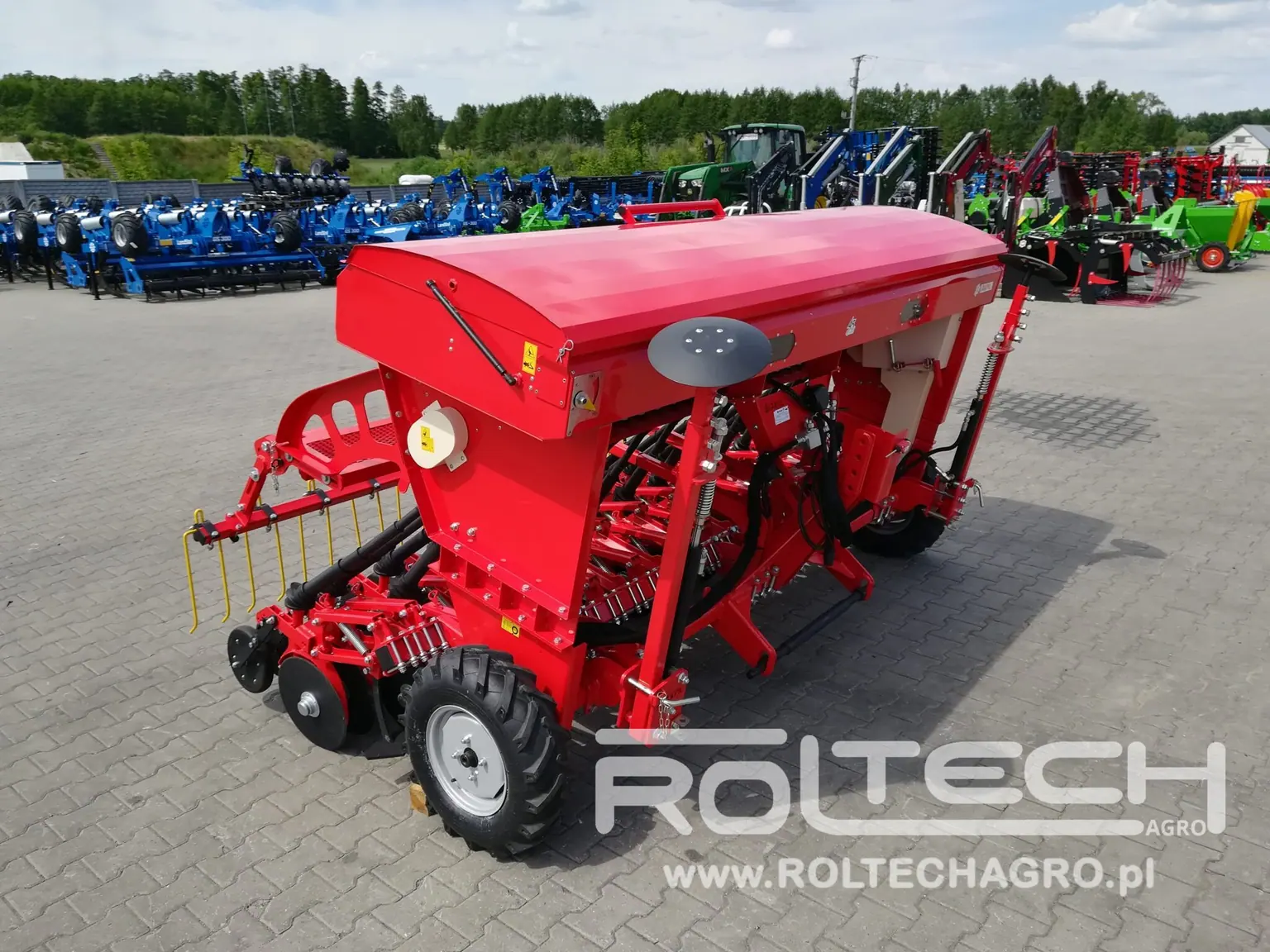 Siewnik zbożowy AKPIL SEED 2,5m 3m redlice talerzowe, zdjęcie 1