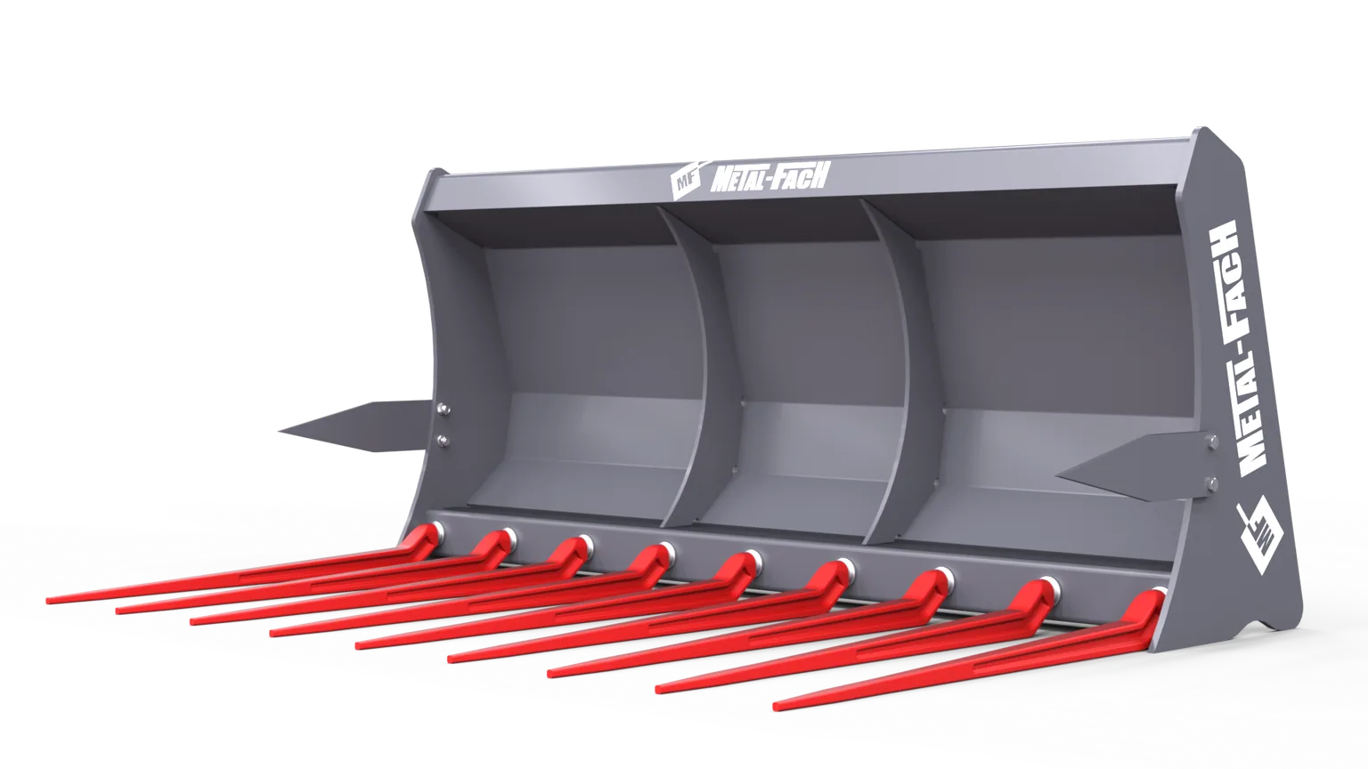 Widły do obornika i słomy model Q METAL-FACH 1,2m 1,5m 1,8m, zdjęcie 1