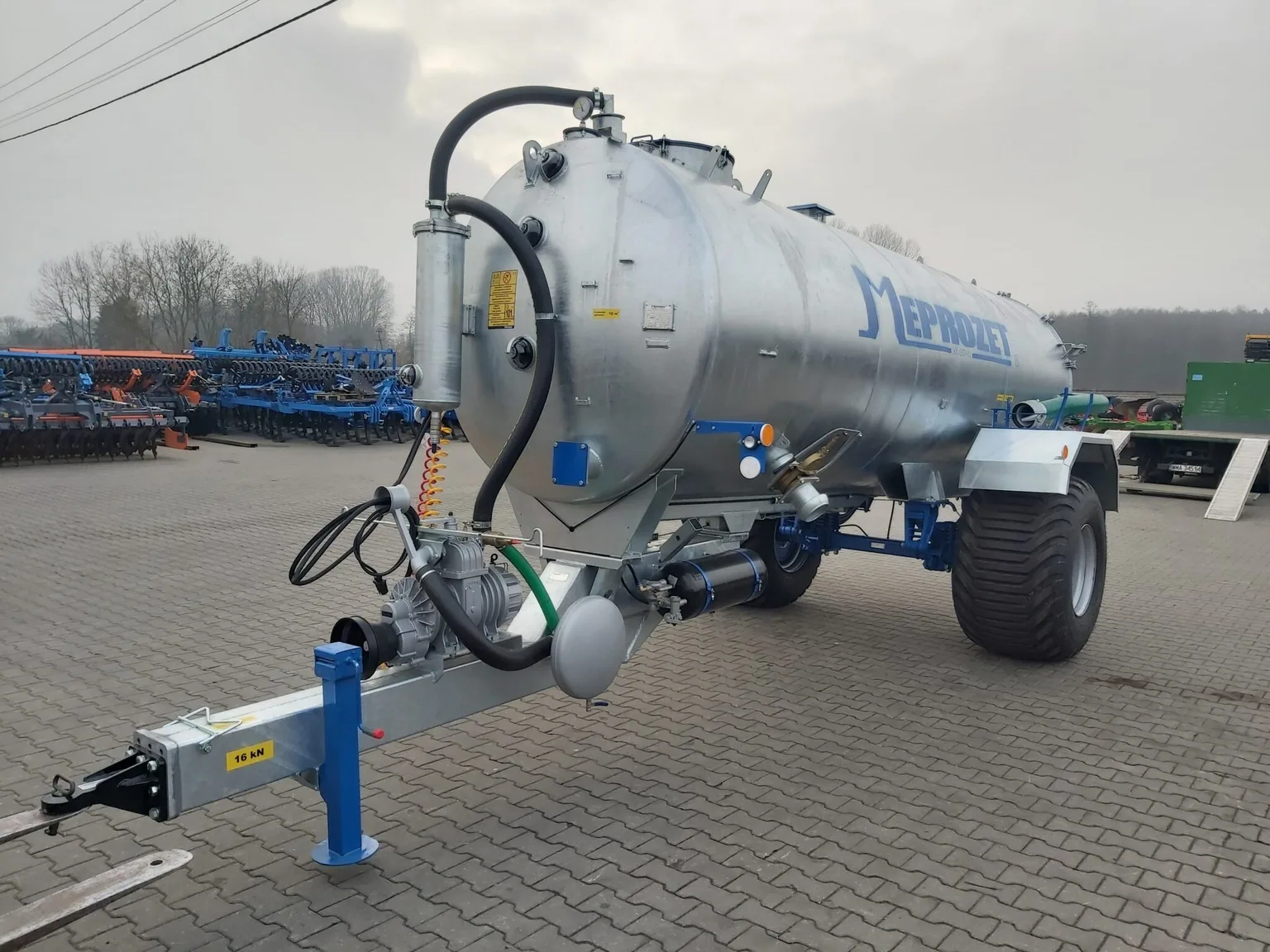 Wóz asenizacyjny ECO-MIDI-1 10000L PN-100/2 MEPROZET KOŚCIAN, zdjęcie 1