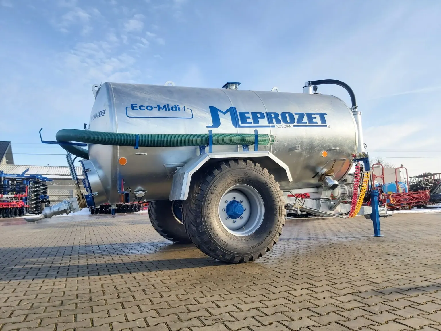 Wóz asenizacyjny ECO-MIDI-1 8000L PN-70/1 MEPROZET KOŚCIAN, zdjęcie 1