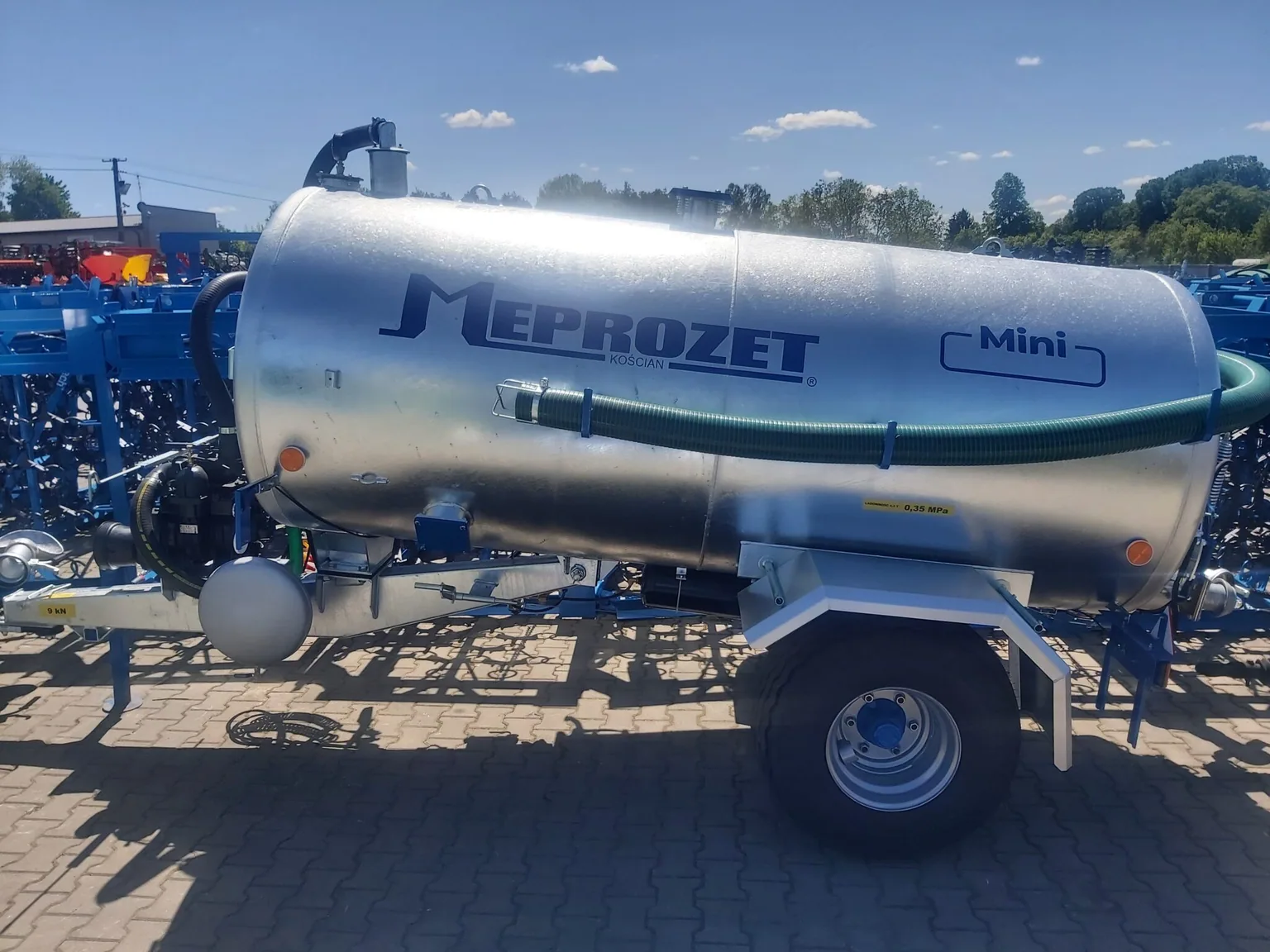 Wóz asenizacyjny MINI 4300L PN-40/2 MEPROZET KOŚCIAN, zdjęcie 1