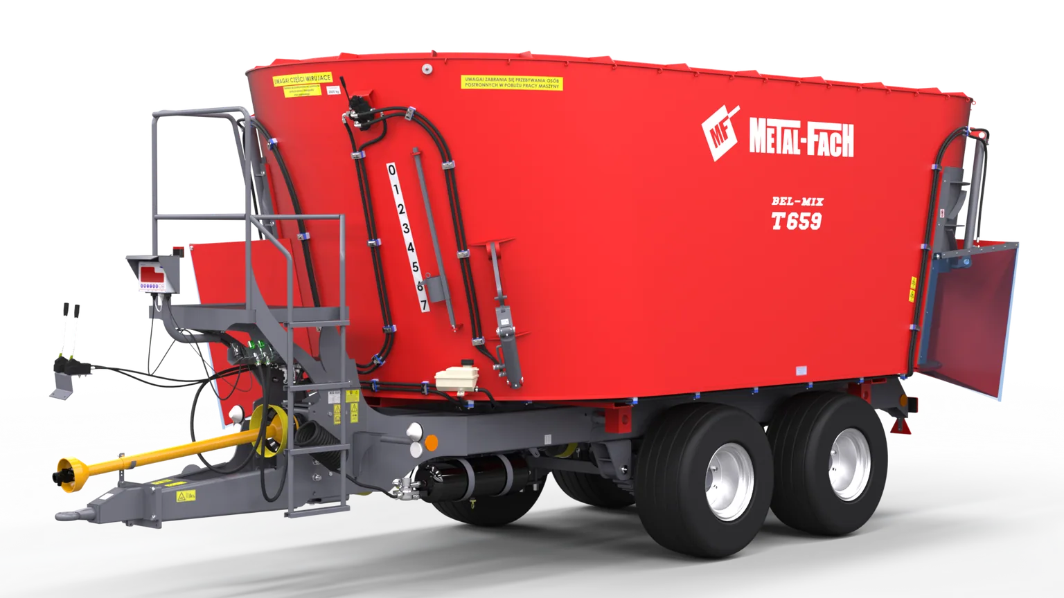 Wóz paszowy METAL-FACH T659 BELMIX 12m³ 14m³ 16m³ 18m³ 20m³, zdjęcie 1