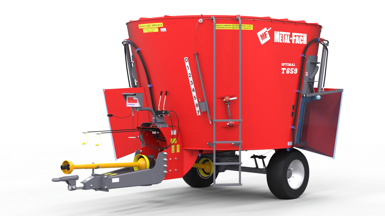 Wóz paszowy METAL-FACH T659 OPTIMAL 5m³ 6m³ 7m³ 8m³, zdjęcie 1