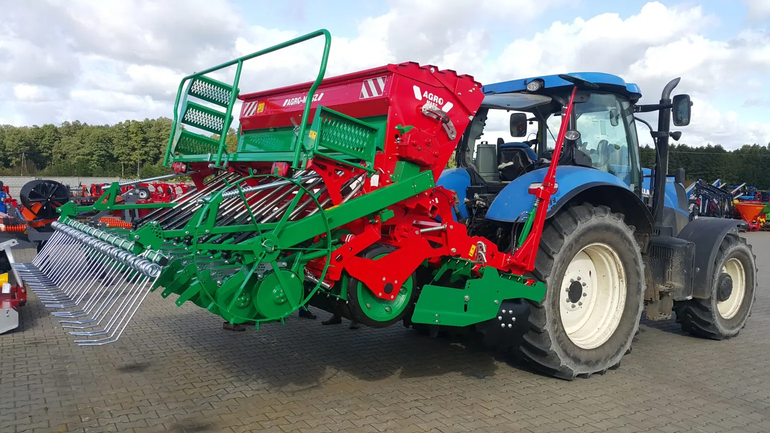 Zestaw uprawowo-siewny agregat AGRO-MASZ SN300 ANT30, zdjęcie 3