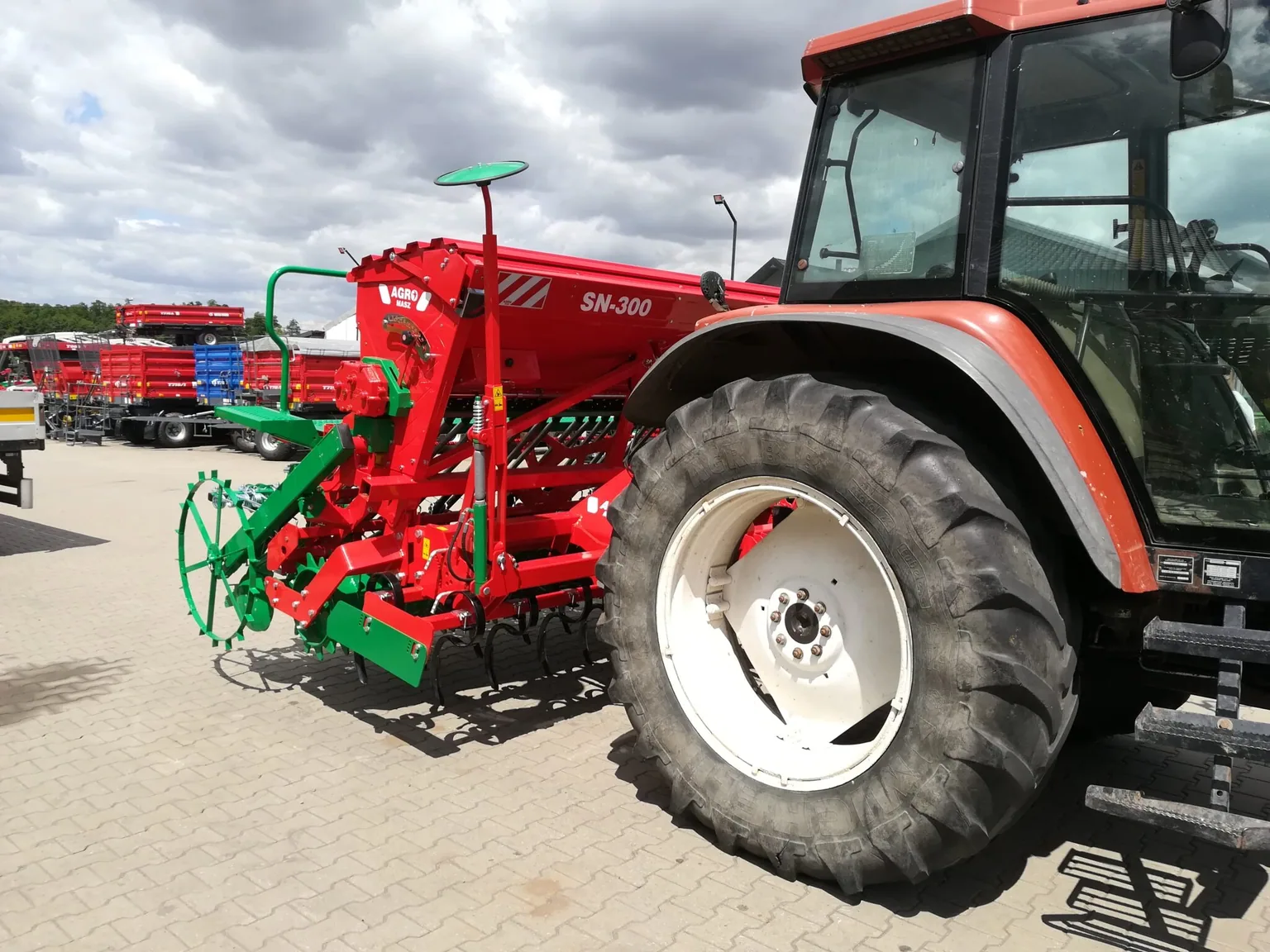 Zestaw uprawowo-siewny agregat AGRO-MASZ SN300 ANU30, zdjęcie 1