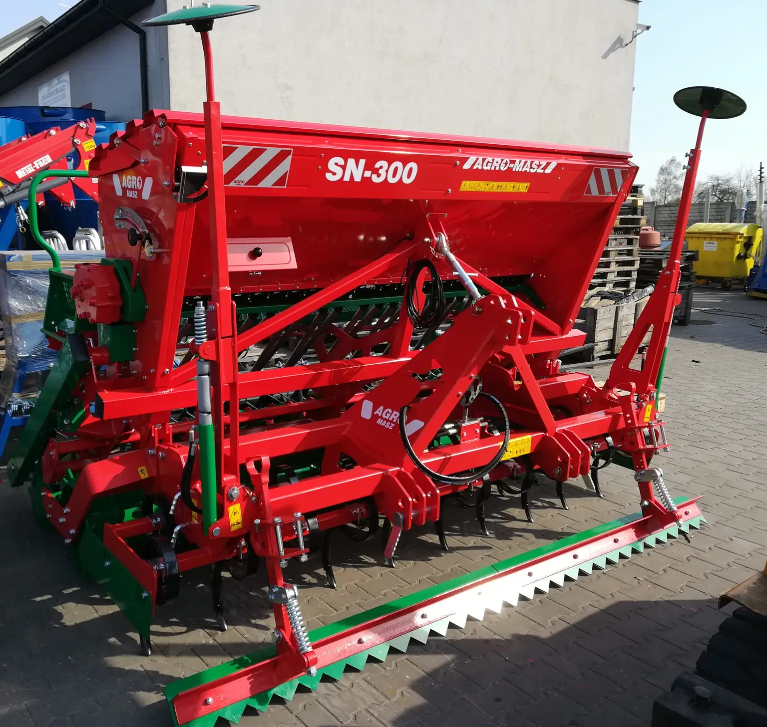Zestaw uprawowo-siewny agregat AGRO-MASZ SN300 ANU30, zdjęcie 2