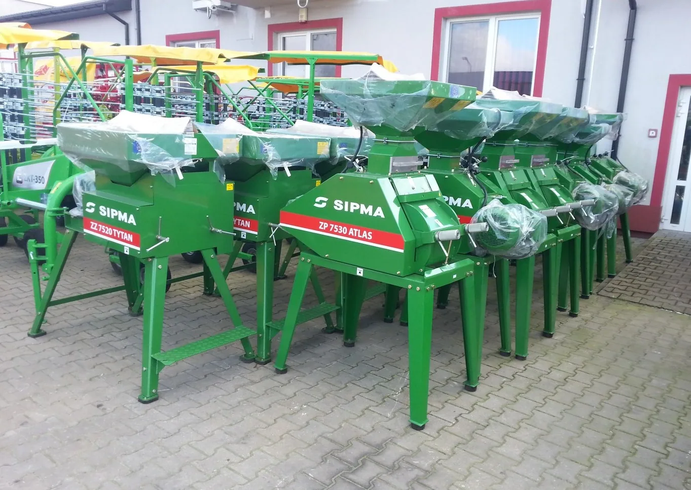 Zgniatacz ziarna SIPMA ZP 7530 ATLAS gniotownik walcowy, zdjęcie 1